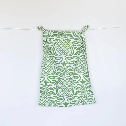 100% Cotton Tea Towel - Leon Green