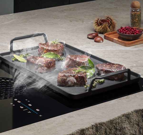 Grill pan shop for induction hob