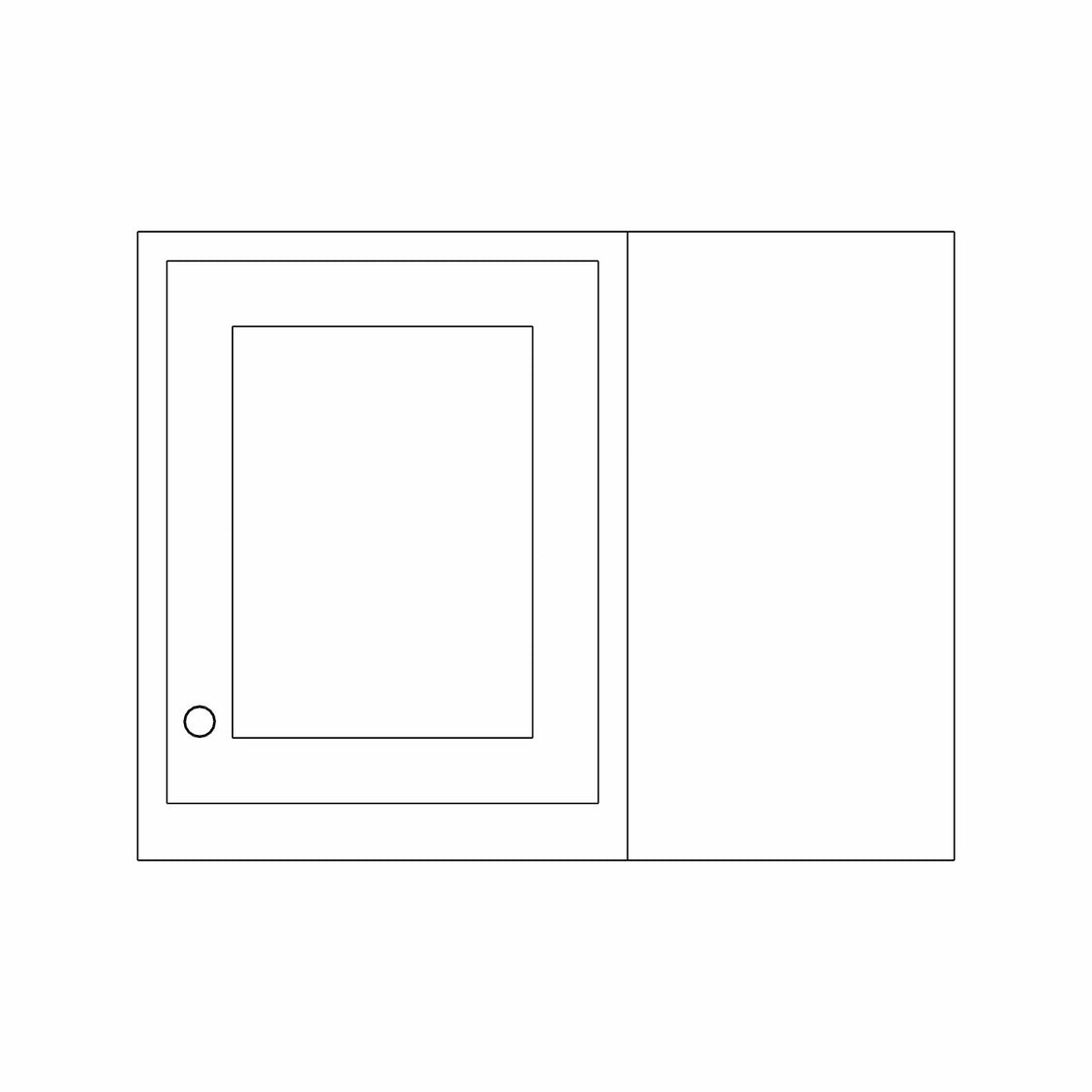 Blind Corner Wall Cabinet