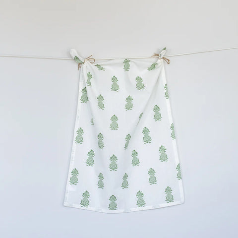 100% Cotton Tea Towel - Monterrey Green