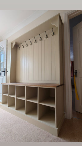 Boot Room Storage Bench