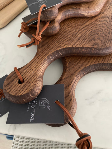 Large Solid oak Chopping Board / Serving Platter
