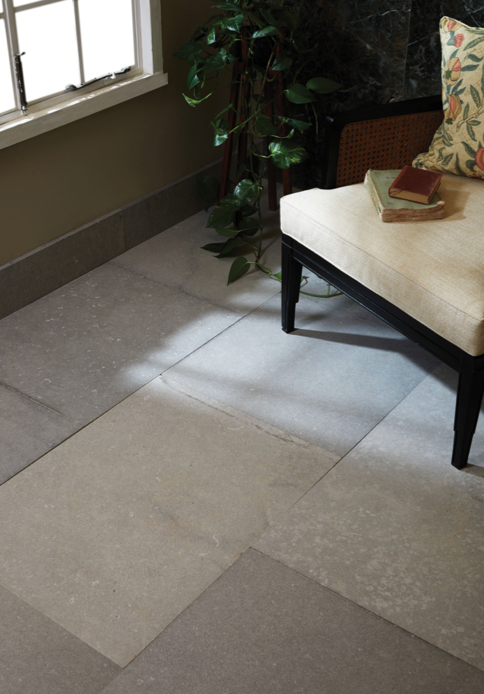 Ca'Pietra Kimmeridge Limestone - Tumbled & Etched Finish