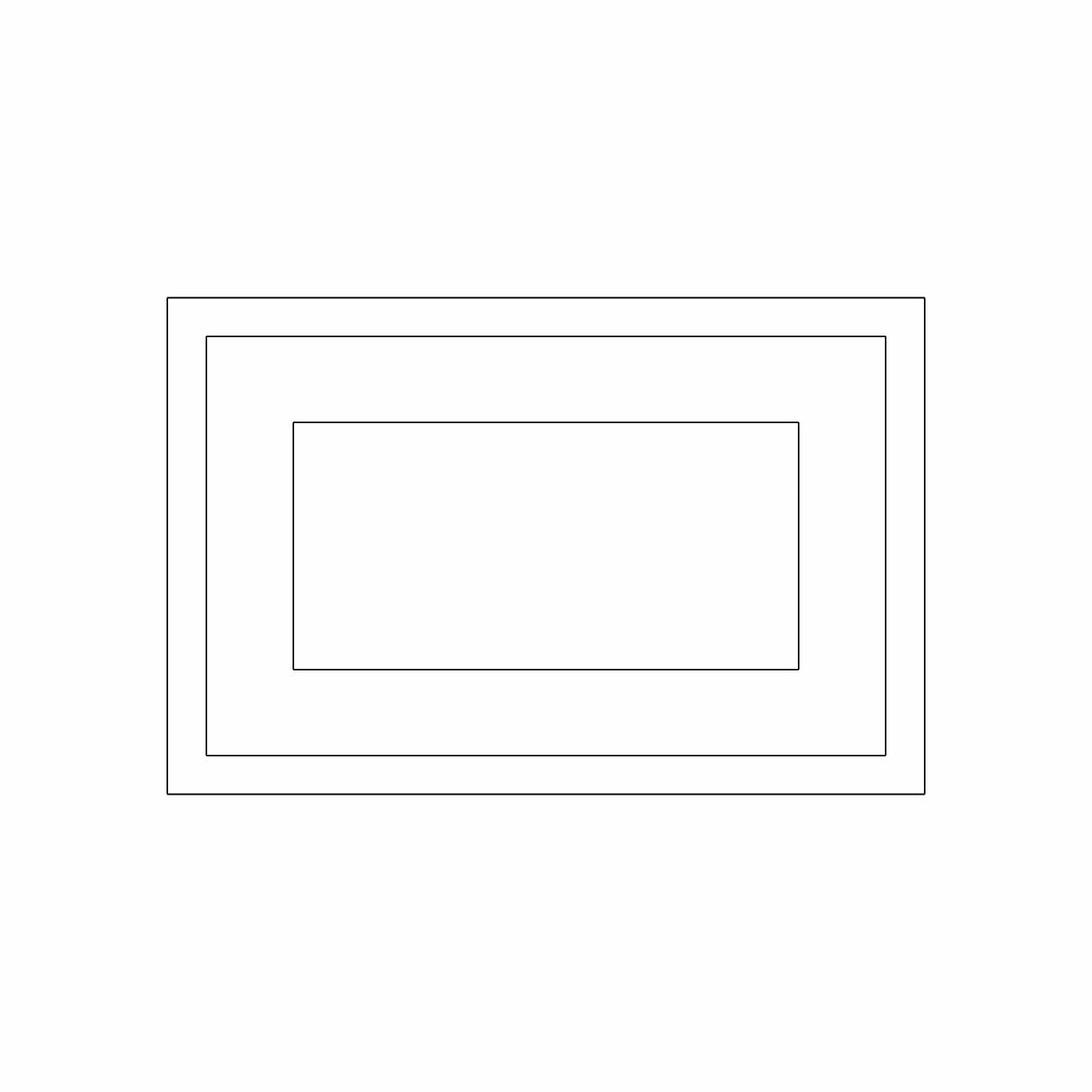 Shaker Canopy Hood Housing