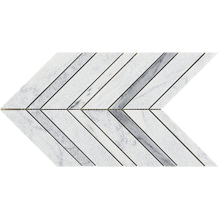 Porcelanosa L'Antic World Amsterdam Chevron White
