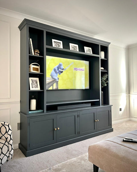 Painted Shaker TV Cabinet – Ely Farmhouse Furniture