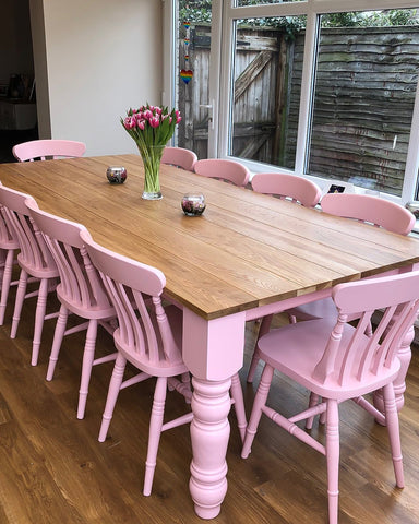 Slat Back Dining Set