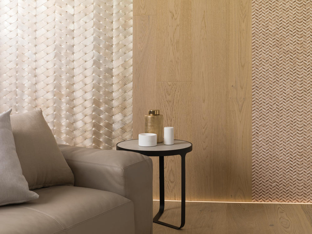 Porcelanosa L'Antic Gravity Aluminium Trace Gold