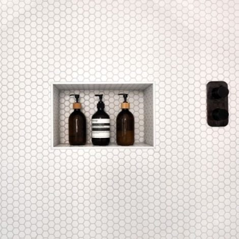 Ca'Pietra Mono Hex Porcelain