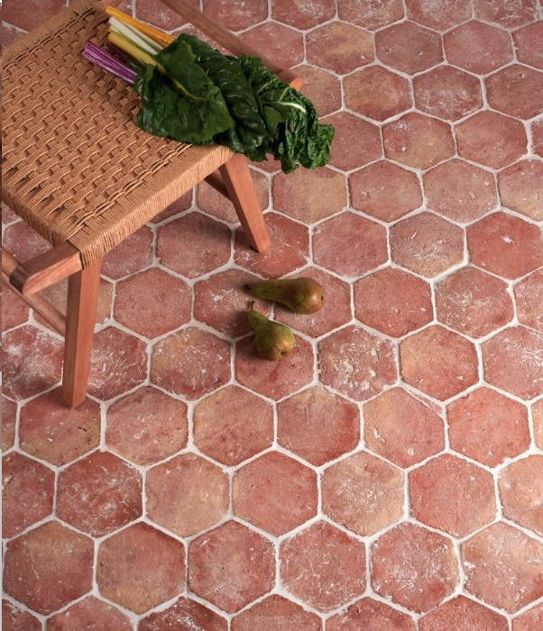 Ca'Pietra Marlborough Terracotta Hexagon