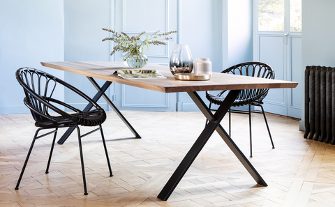 Albert Dining Table - X Base