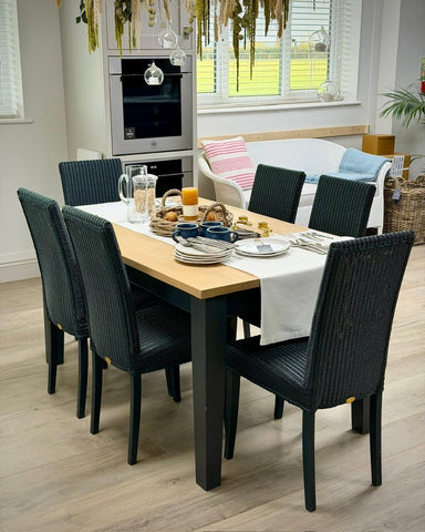 Suffolk Lloyd Loom Dining Set