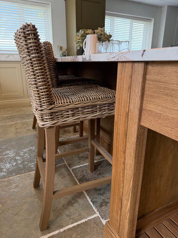 W&S Rattan Counter/Bar Stool