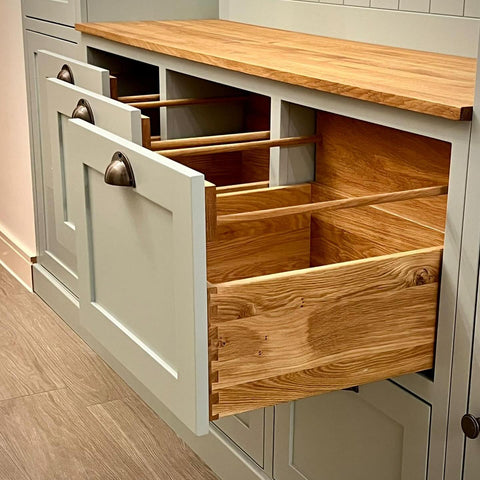 Boot Drawer Set Large Country Boot Room Bench with Drawers – Ely Farmhouse Furniture