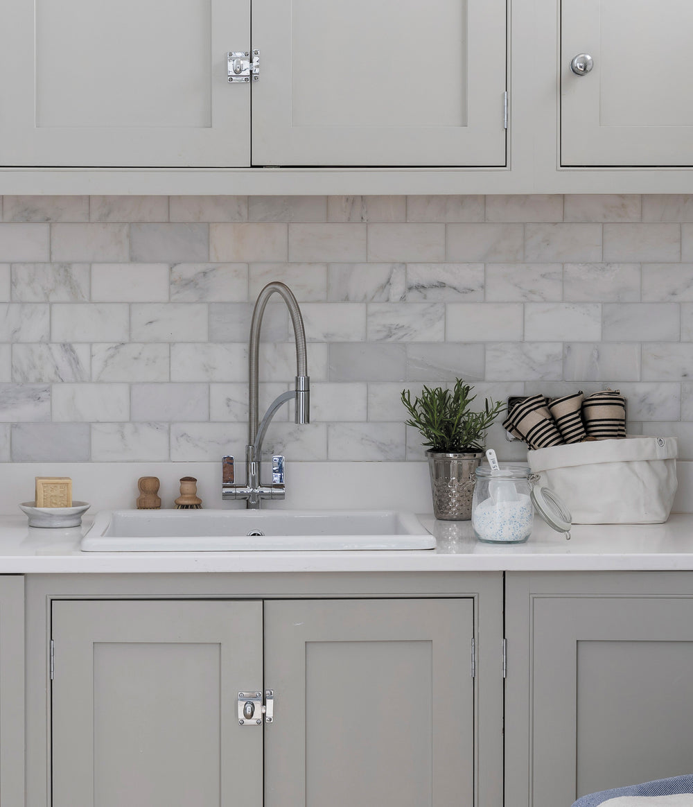 Ca'Pietra Long Island Marble Honed Finish Brick