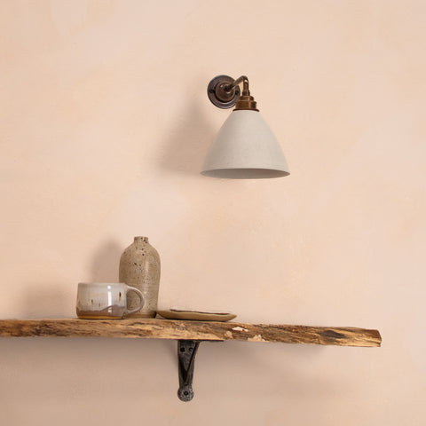 Artifact Rocco Wall Light - Concrete Grey