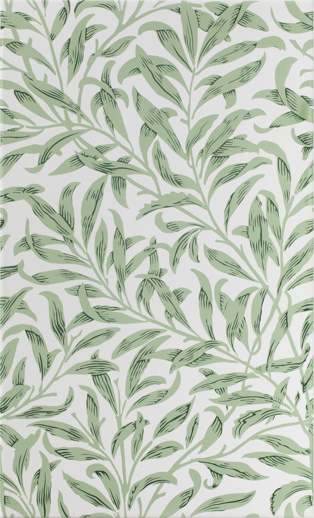 Ca'Pietra Silk Screen Ceramic Willow Cottage Spring Leaf