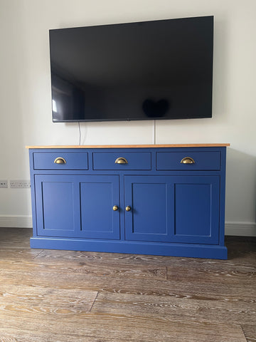 5ft Cambridge Oak Sideboard - REDUCED TO SELL