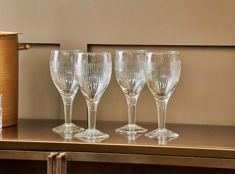Mila Wine Glass - Clear (Set of 4)