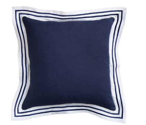 Paloma Living - Linen Navy Milano Cushion 50x50