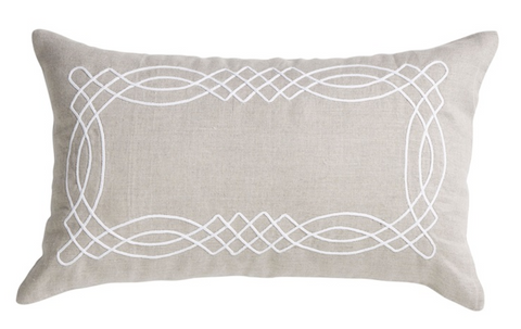Paloma Living - Antibes Sand Linen Cushion 30x50