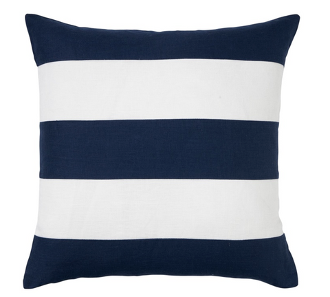 Paloma Living - Linen Stripe Navy Cushion 50x50