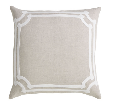 Paloma Living - Newport Linen Sand Cushion 50x50