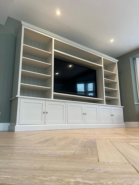 XL TV & Media Storage Unit - 65″ TV – Ely Farmhouse Furniture